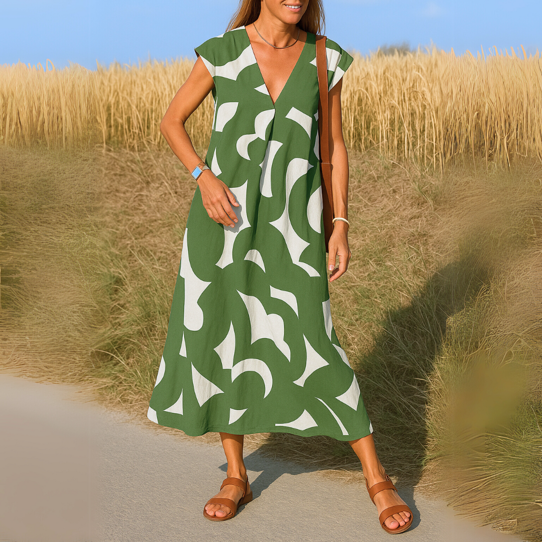 Van Straaten Amara Print Jurk