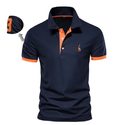 Lucas | Klassieke Contrast Polo