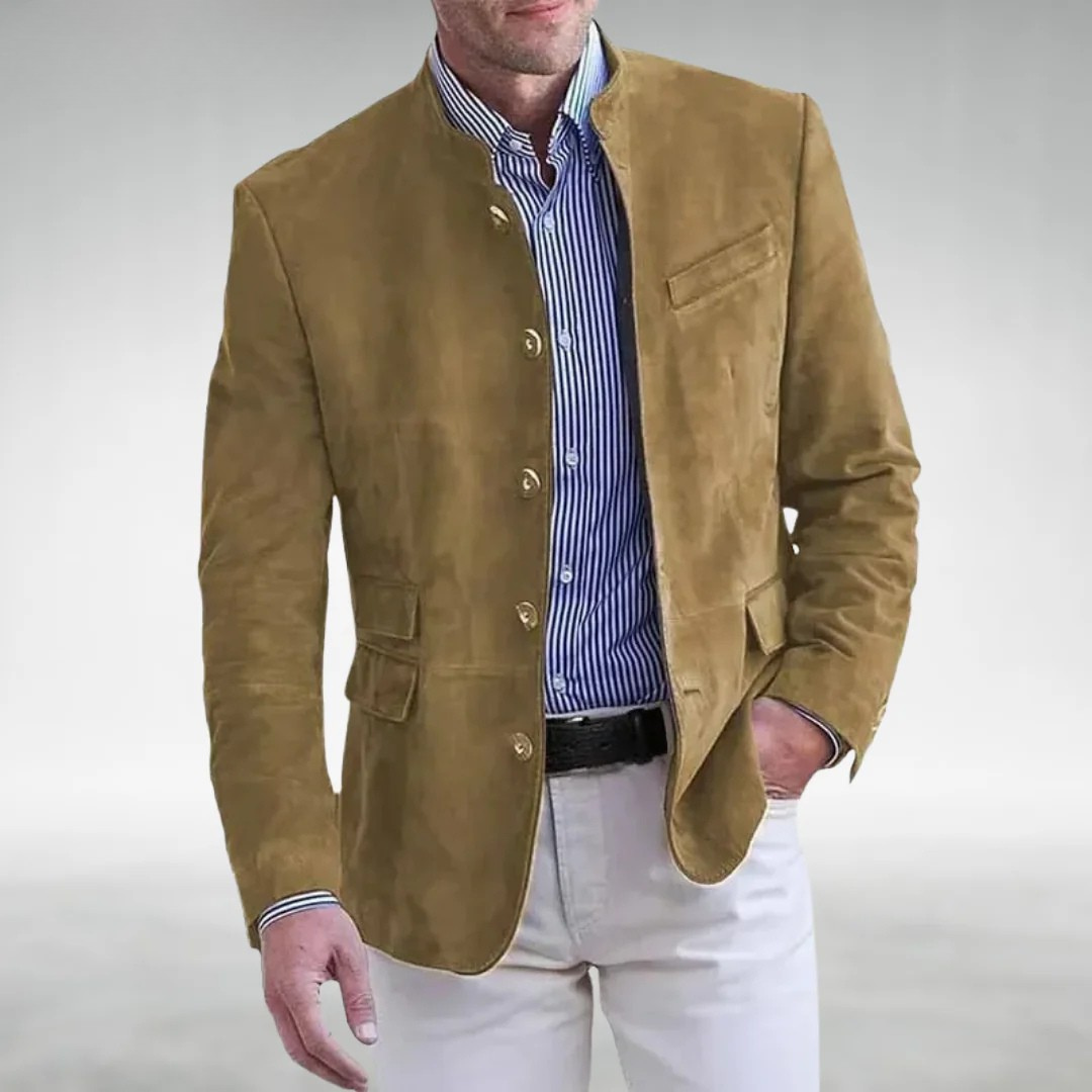 Herman | Colbert in Suèdelook