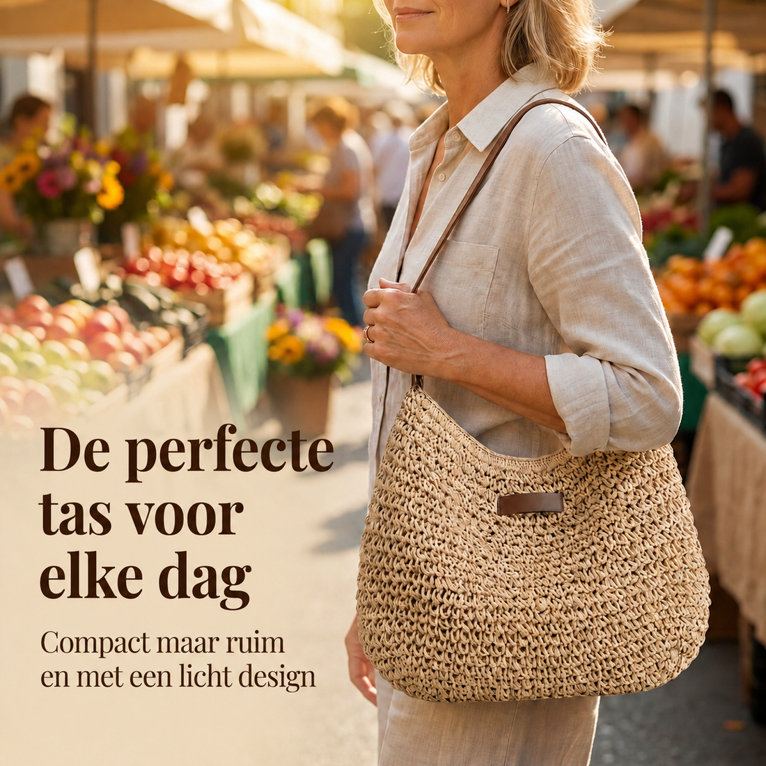 Valentina | Elegante Gevlochten Tas