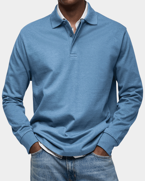 Van Straaten™ Kairo Comfort Longsleeve Polo