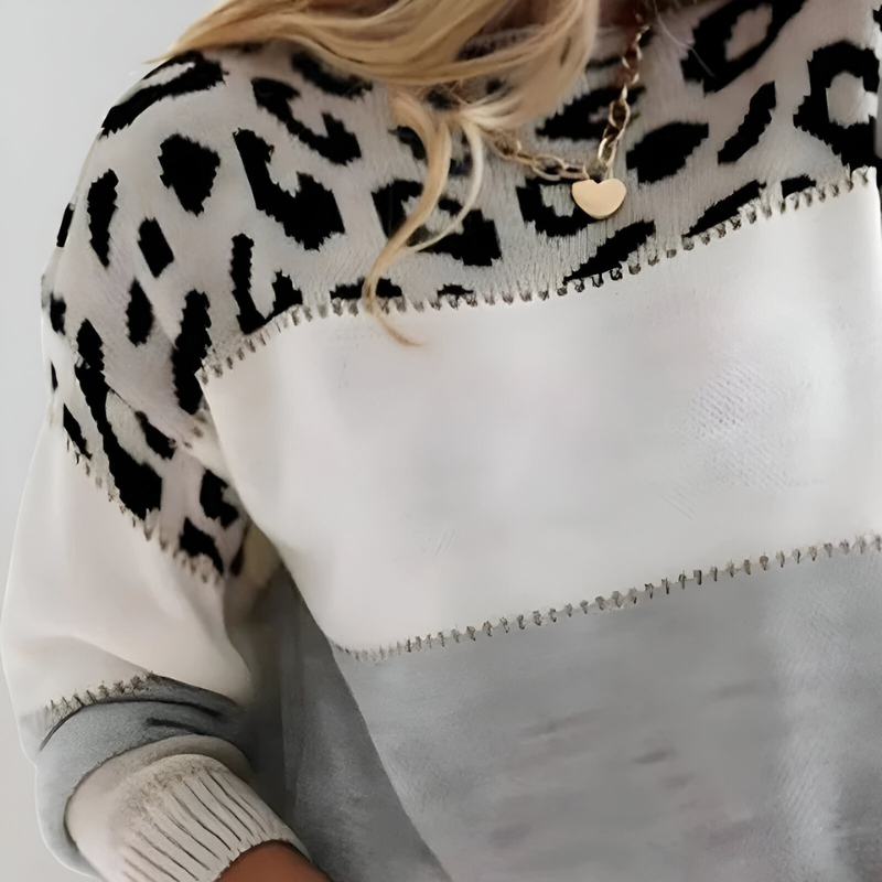 Henny | Luipaardprint Casual Trui (TIJDELIJK 1+1 GRATIS!)