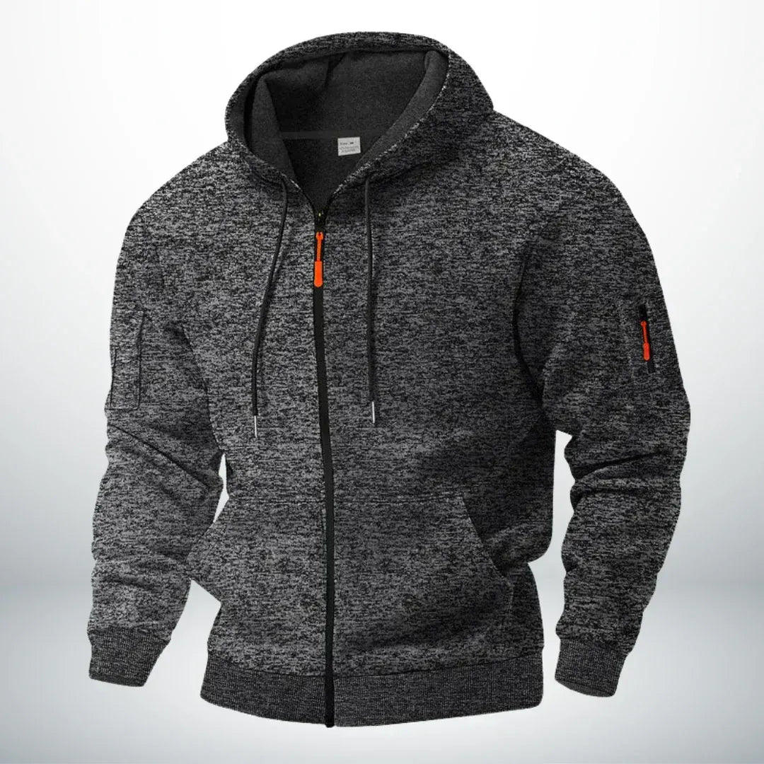 Hans | Vest met Capuchon en Mouwzak