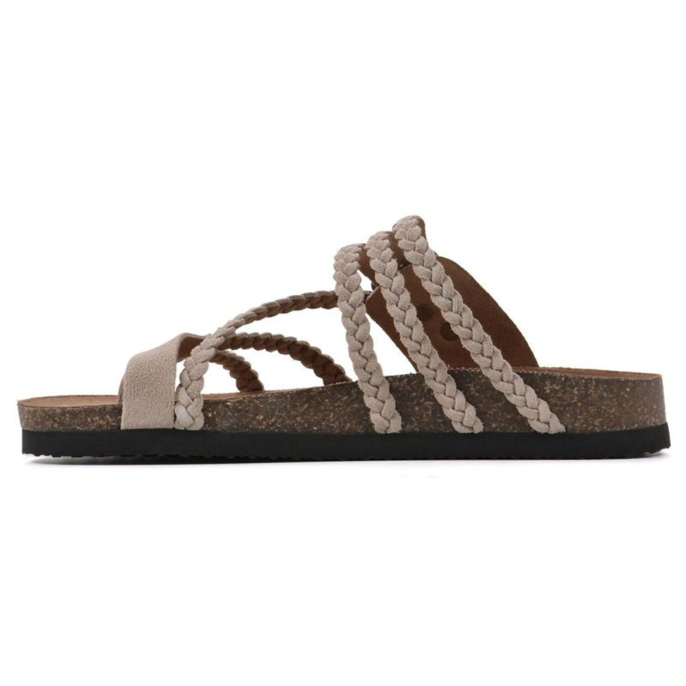 Solene | Gevlochten Sandalen