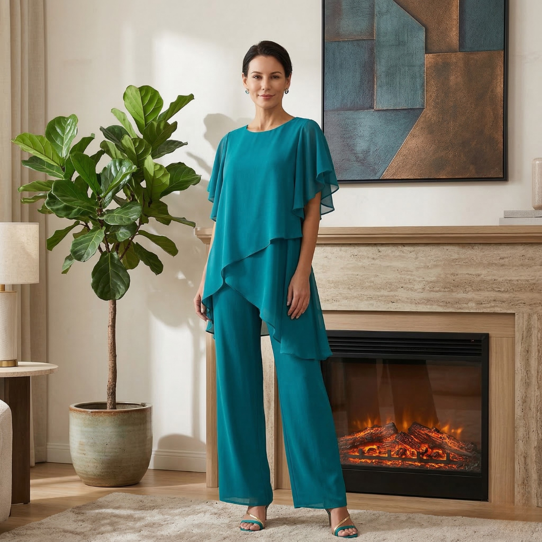Van Straaten Elvira Chiffon Set