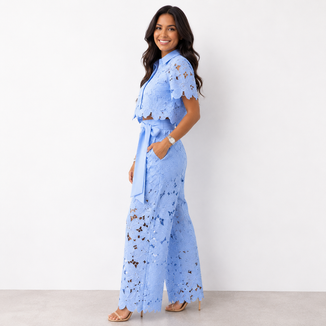 Isabela | Elegante Kant Tweedelig Set