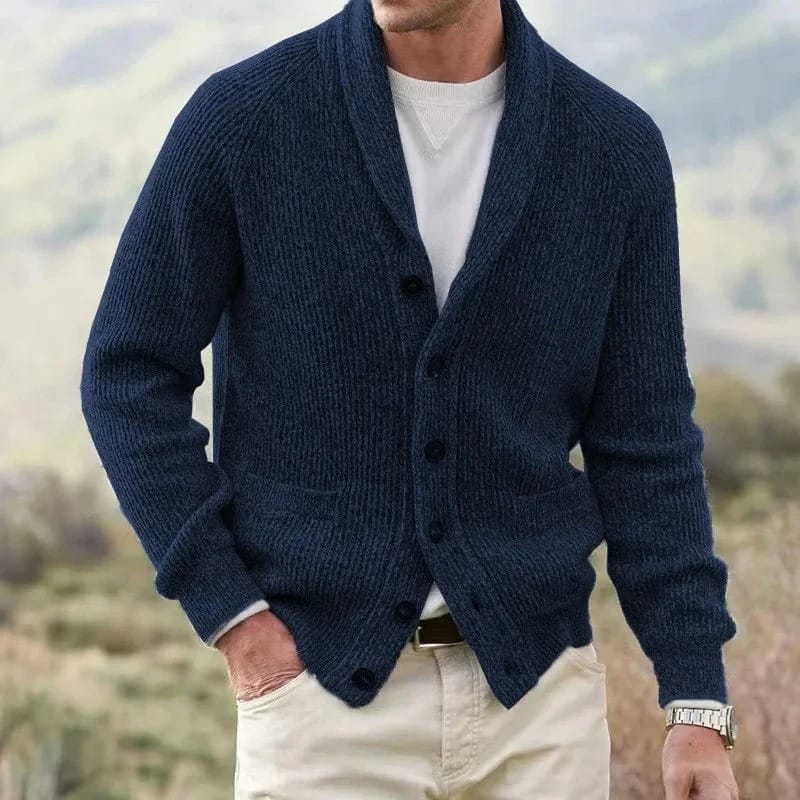 Dries | Vest met Sjaalkraag