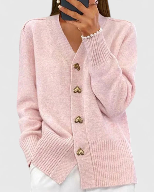 Chasie | Elegante Knoopjes Cardigan