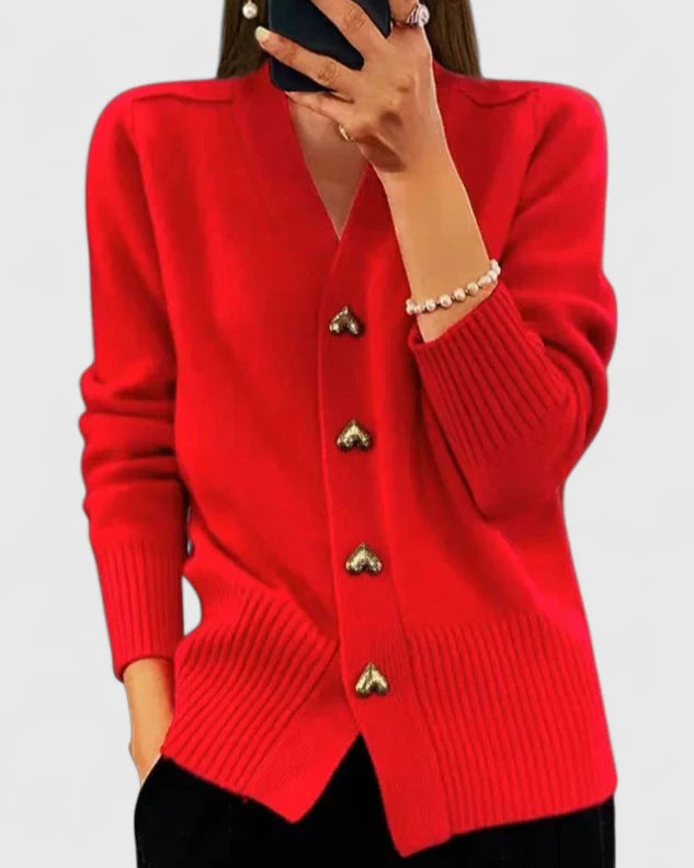 Chasie | Elegante Knoopjes Cardigan