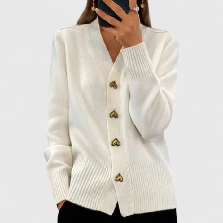 Chasie | Elegante Knoopjes Cardigan