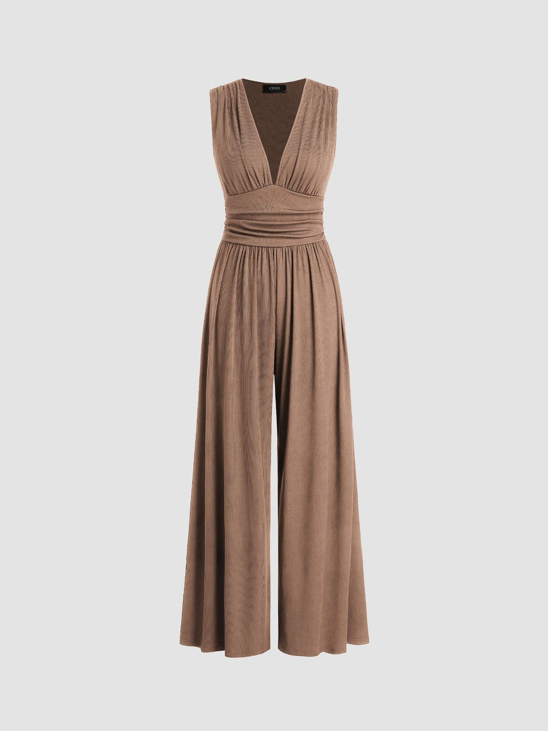 Charity | Mouwloze Wijdbeens Jumpsuit