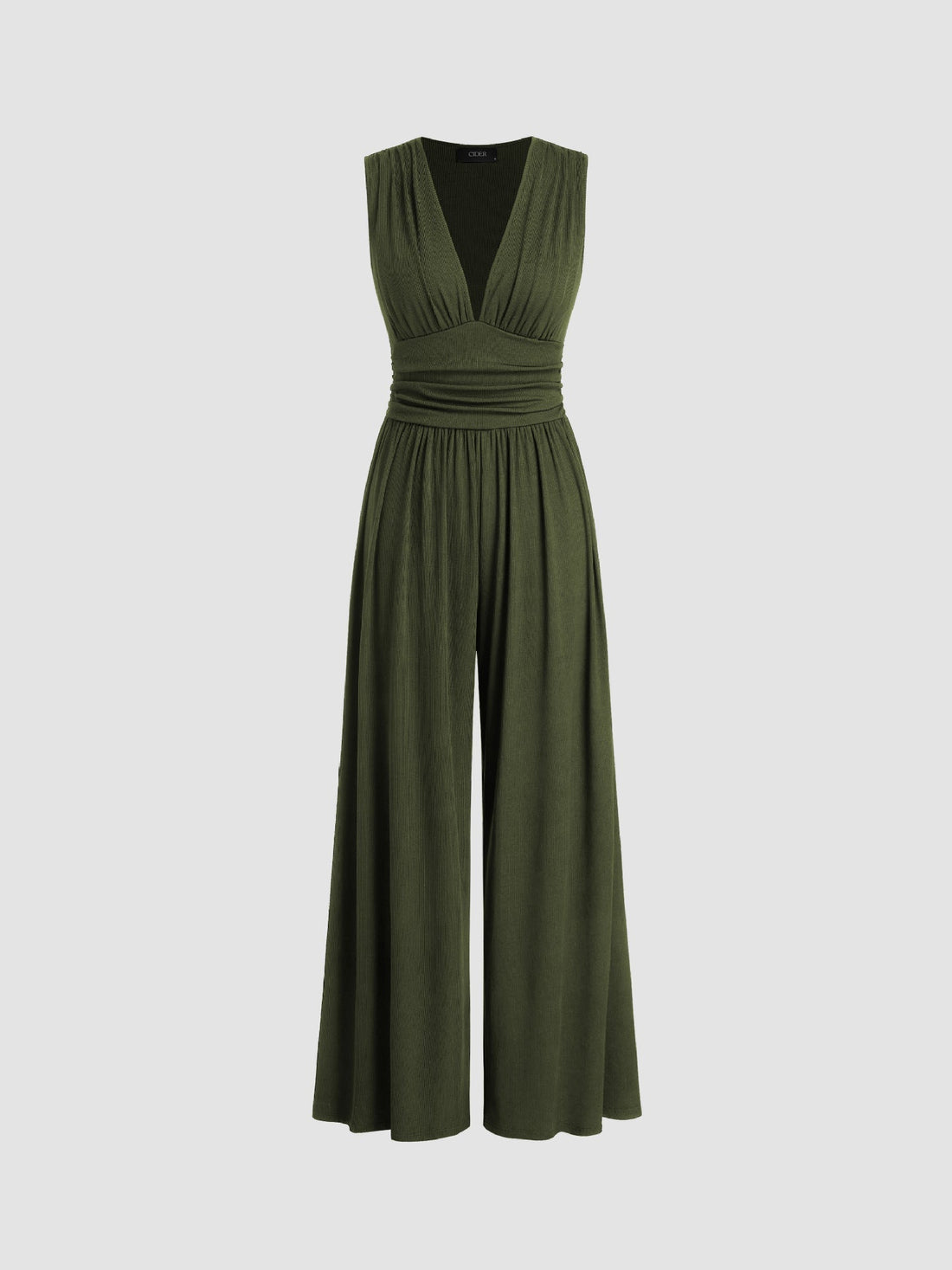 Charity | Mouwloze Wijdbeens Jumpsuit