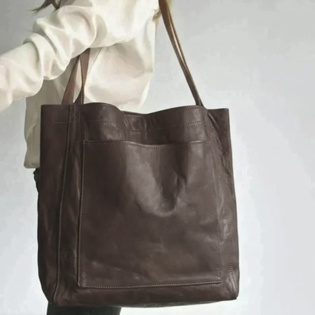 Van Straaten™ Valeria Luxe Leren Handtas