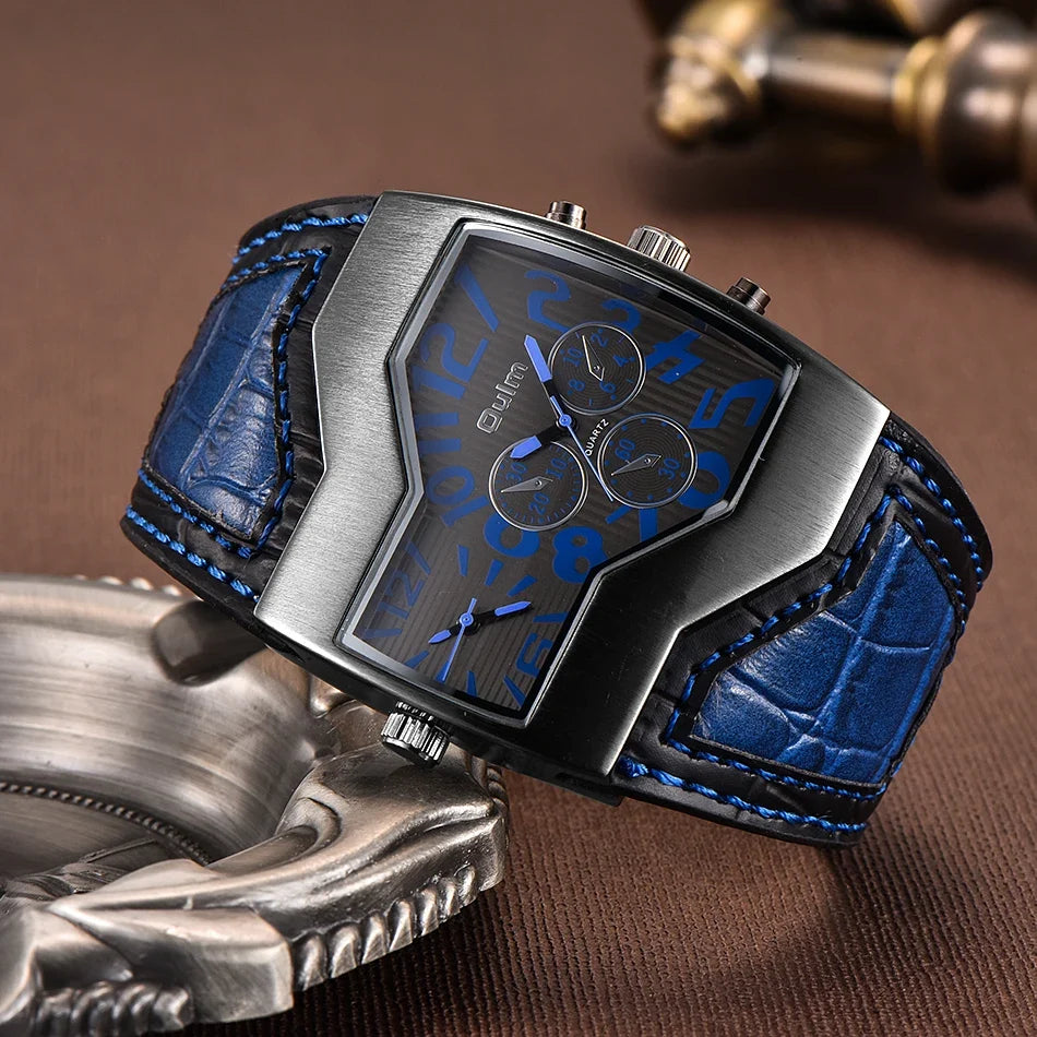 Huub | Horloge met Dubbele Wijzerplaat