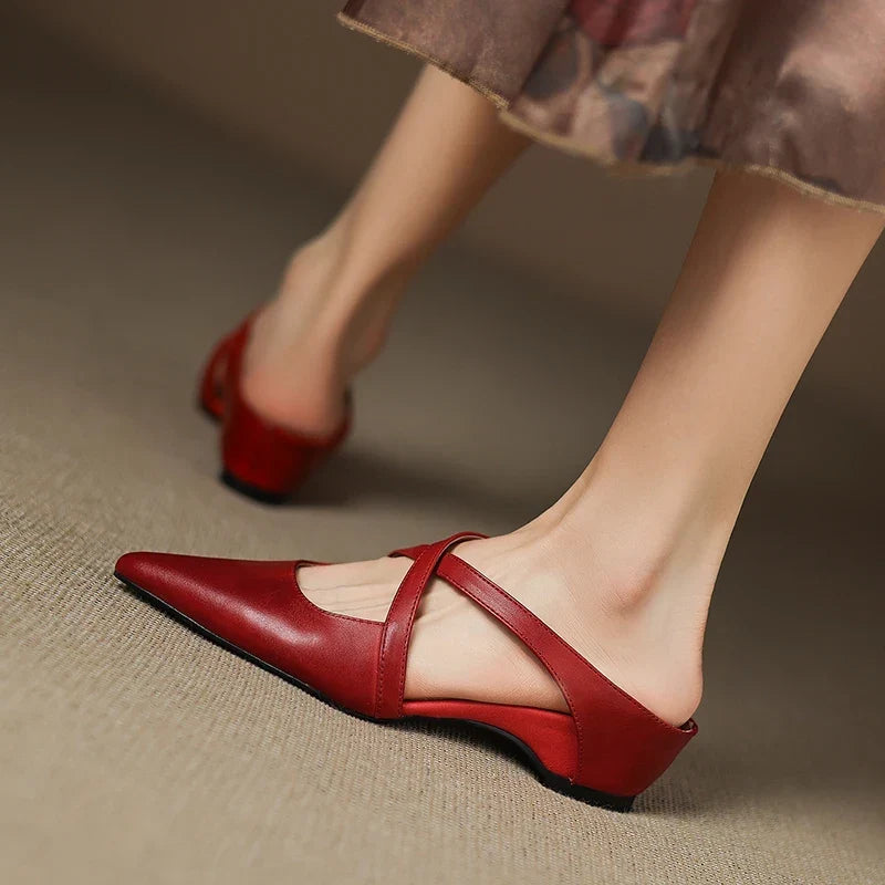 Mira | Lederen Mules