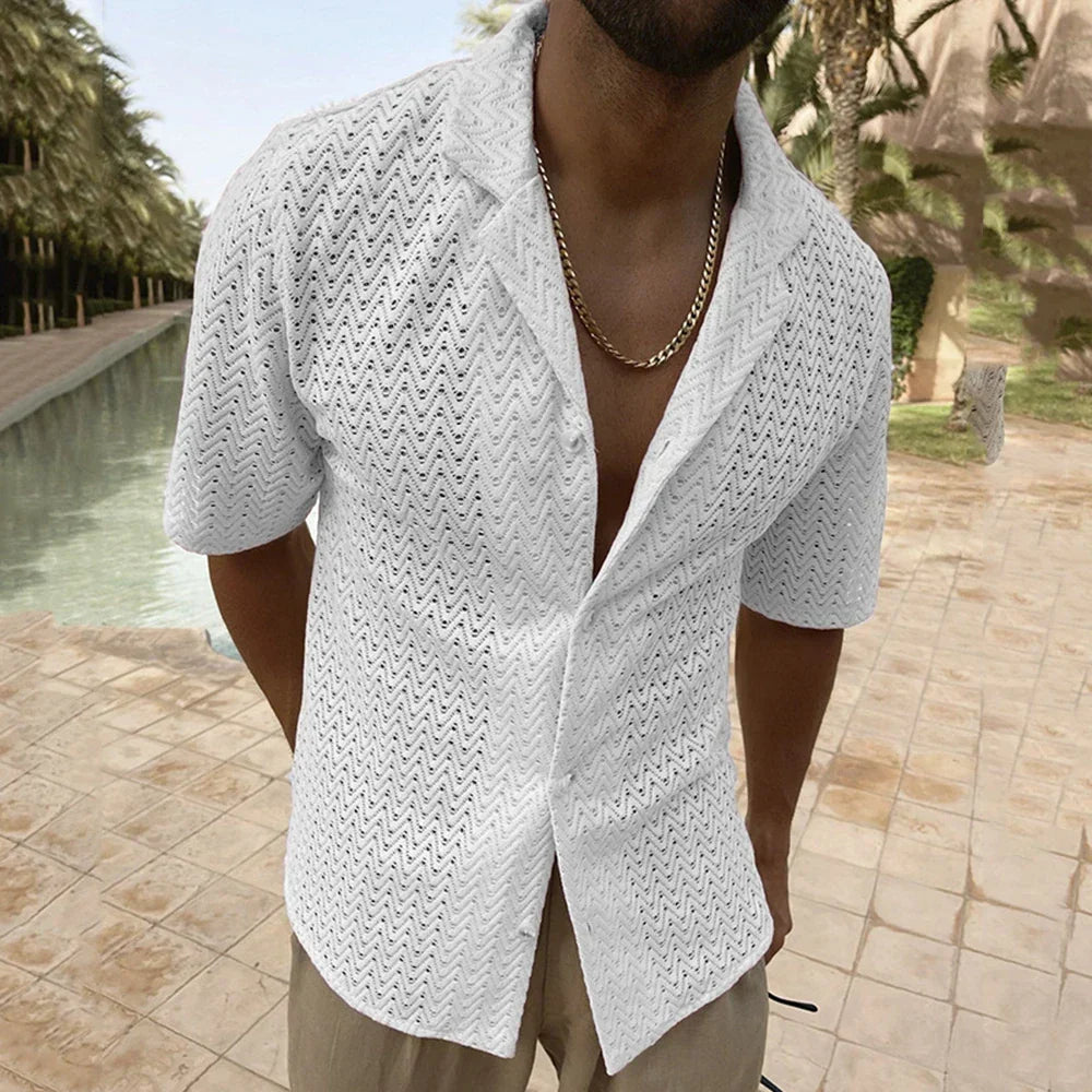 Adriano | Mesh Shirt