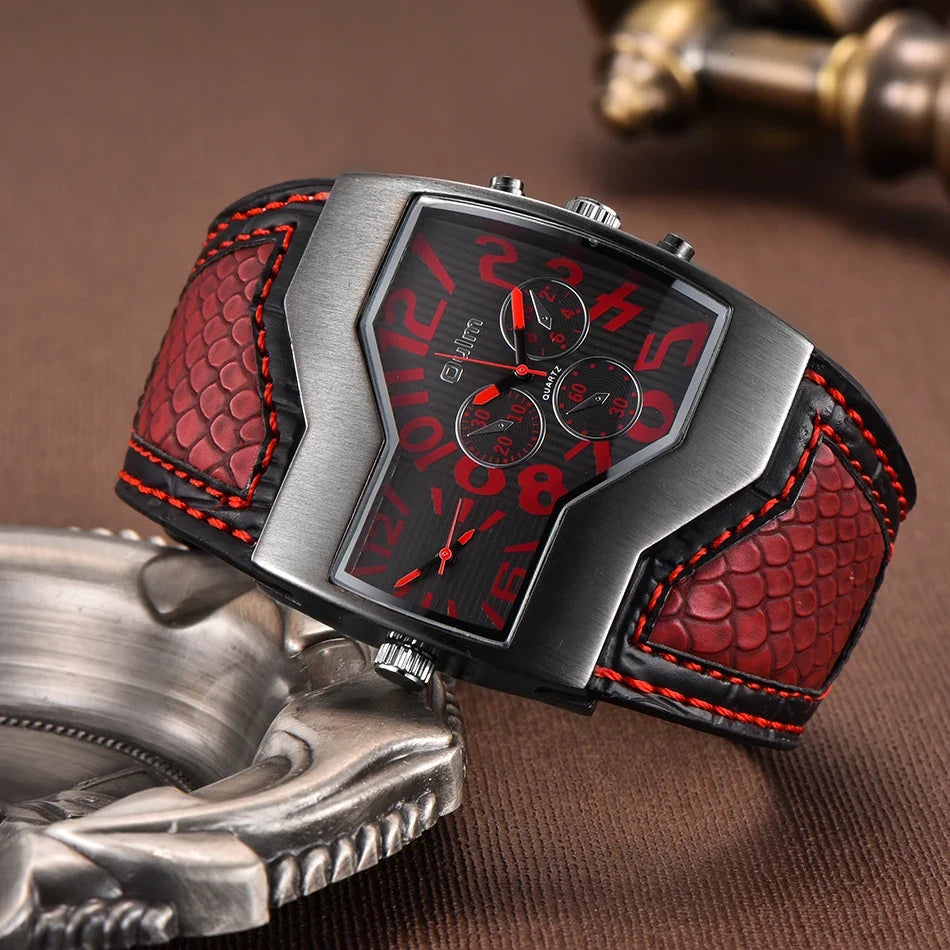 Huub | Horloge met Dubbele Wijzerplaat