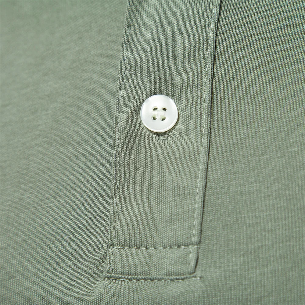 Van Straaten™ Polviro Luxe Chique Katoenen Heren Polo