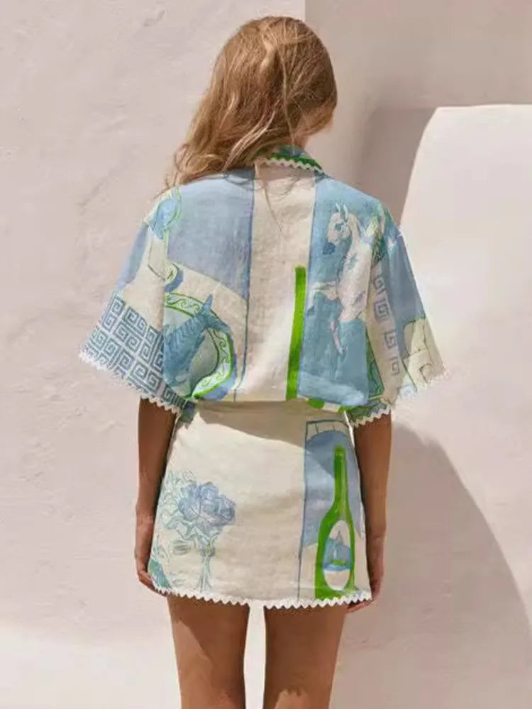 Dolce | Mediterraans Zomer Co-ord Set