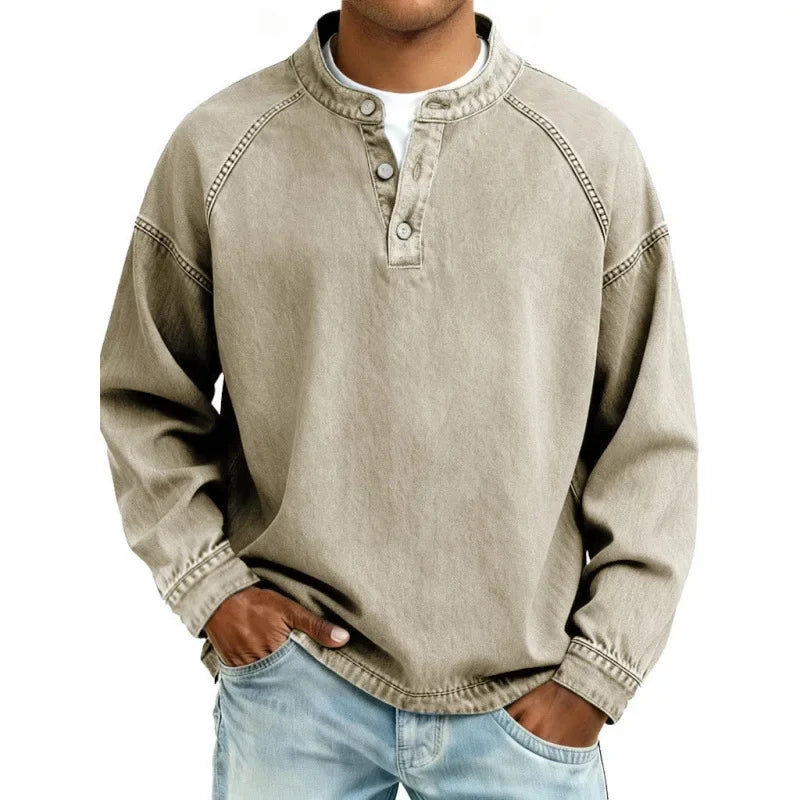 Van Straaten™ Vintaro Classic Vintage Heren Shirt