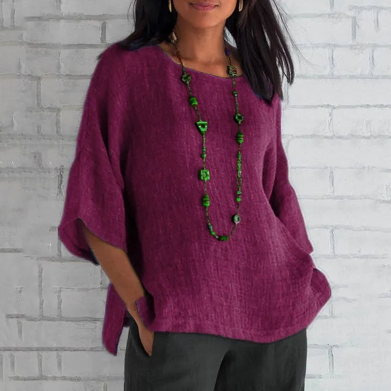 Sara | Luchtige Blouse (Tijdelijk 1 + 1 GRATIS!)