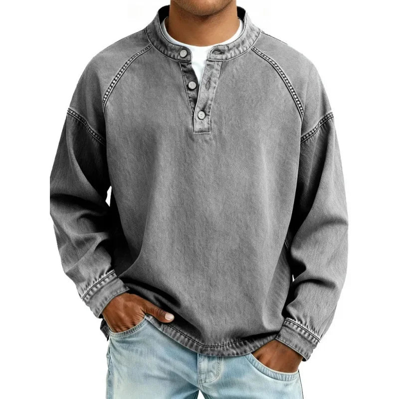 Van Straaten™ Vintaro Classic Vintage Heren Shirt