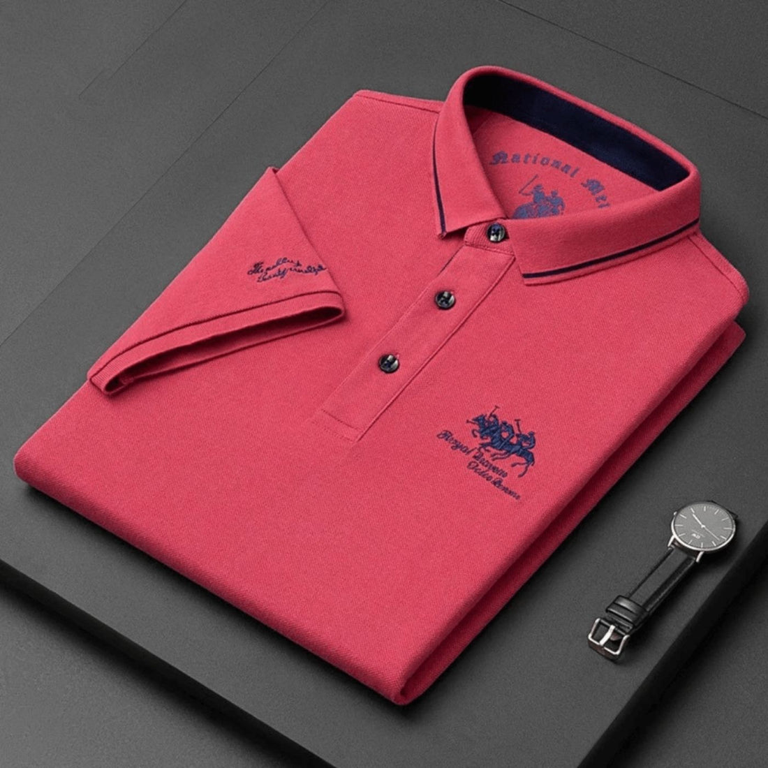 Van Straaten™ Polaro Classic Premium Heren Polo