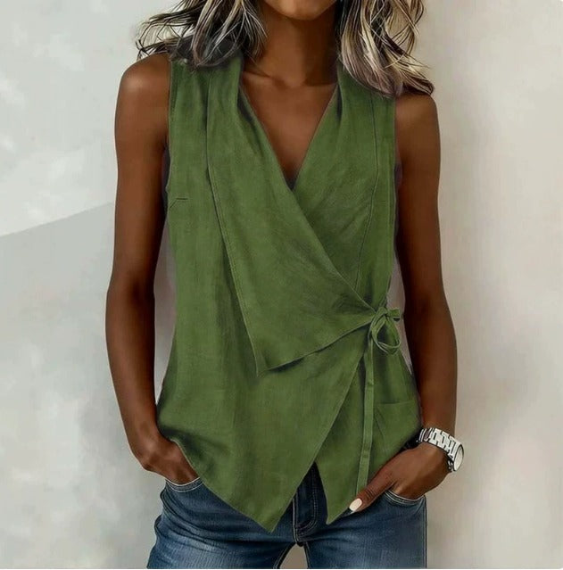 Vera | Mouwloze Blouse