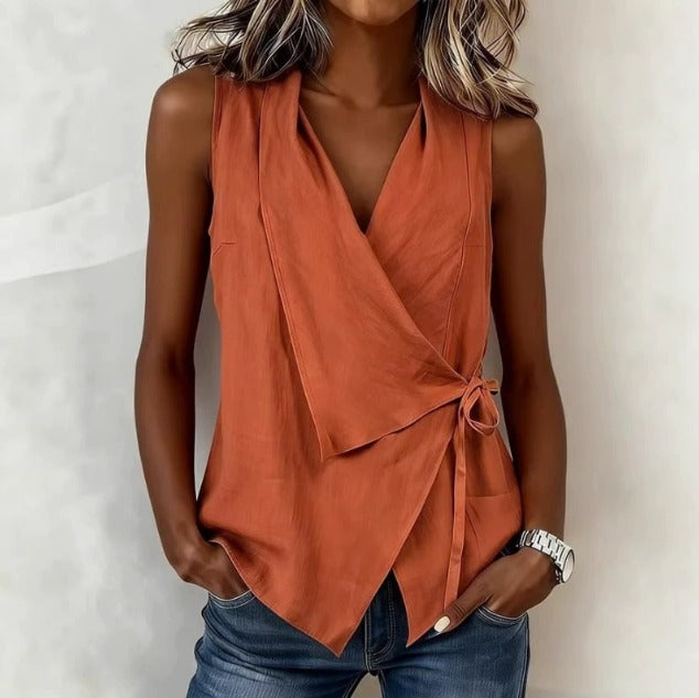 Vera | Mouwloze Blouse