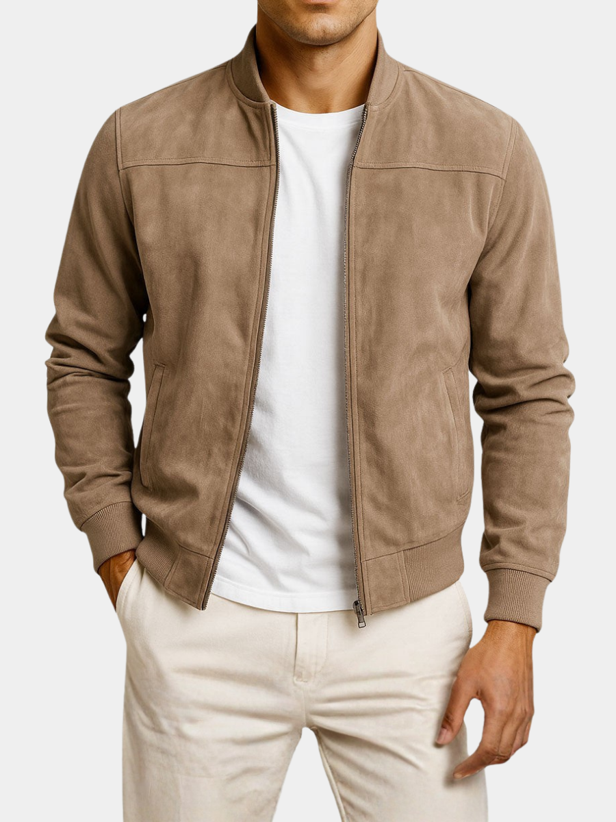 Van Straaten™ Kaltor Suede Luxe Herenjas
