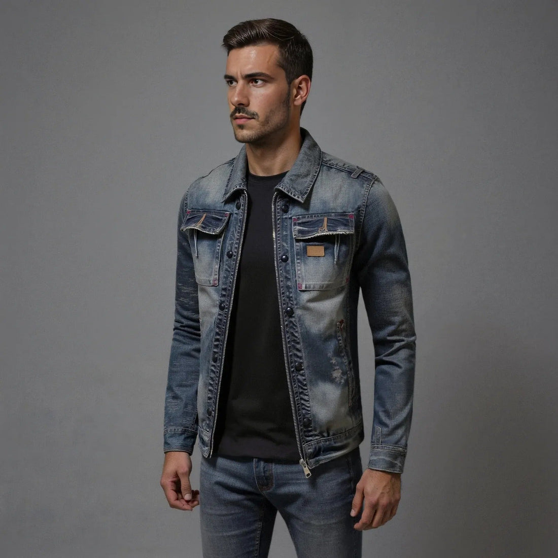 Van Straaten™ Conti Heritage Denim Herenjack