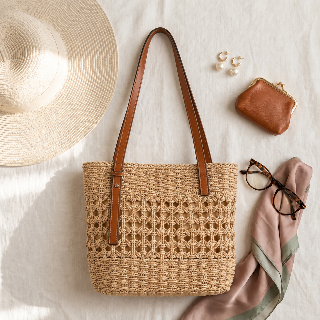Vera | Elegante Gevlochten Tas