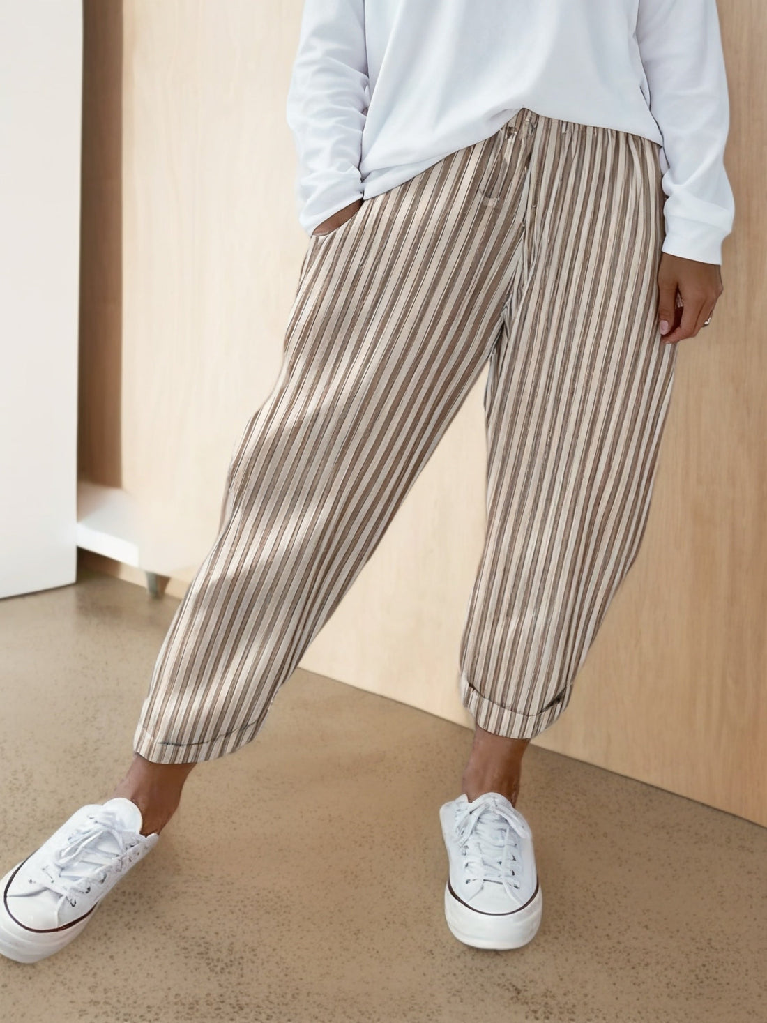 Fleur | Gestreepte Broek