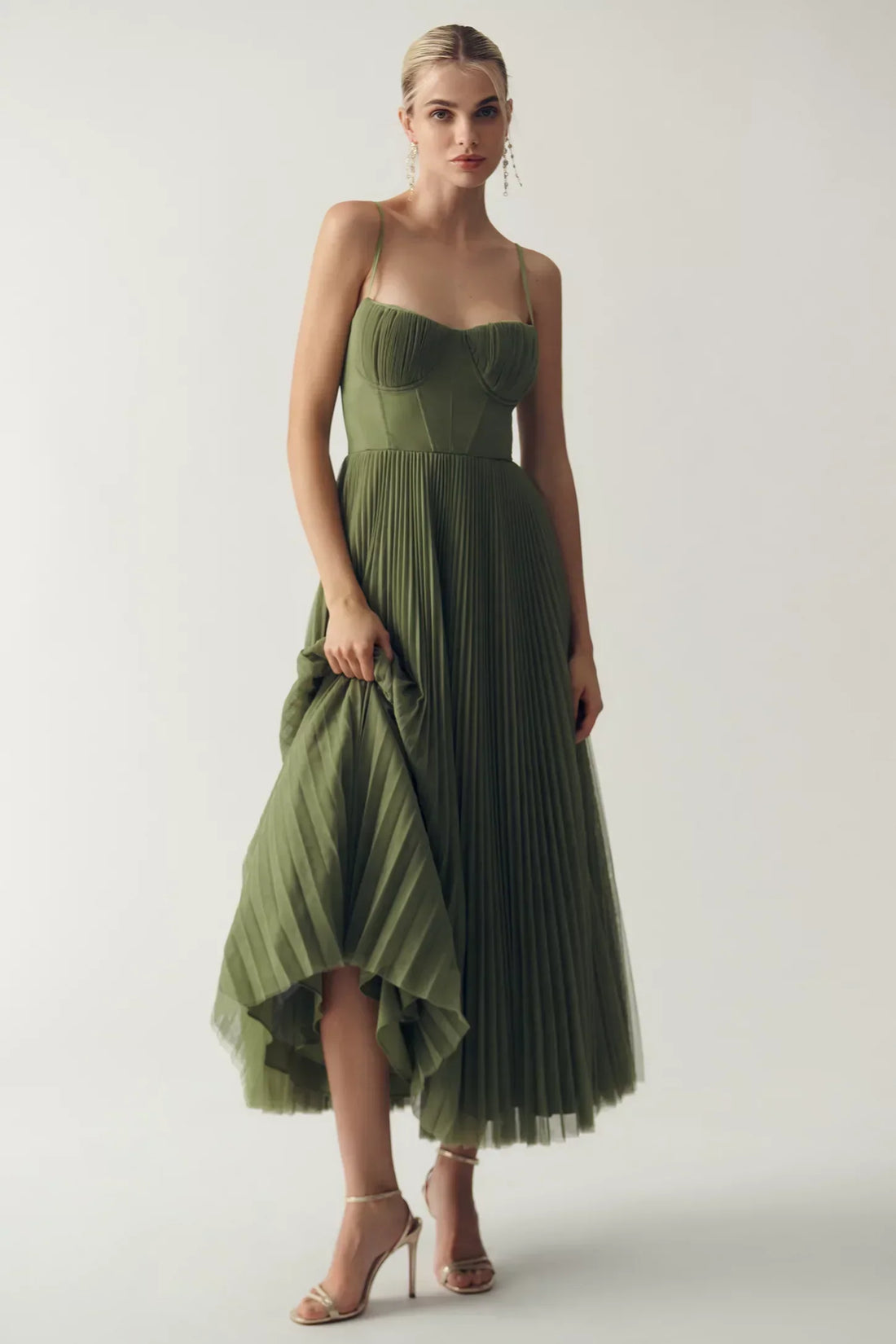 Van Straaten™ Serelina Open Rug Maxi Jurk
