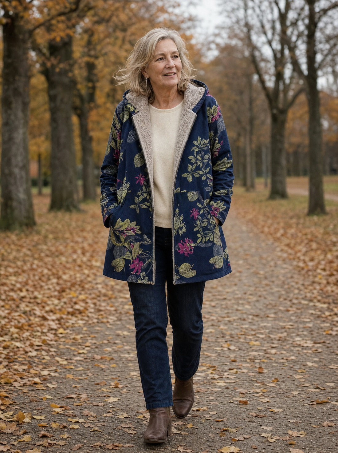Corinne | Warme Fleece Jas