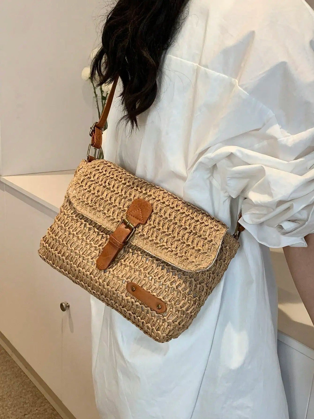 Fleur | Elegante Gevlochten Tas