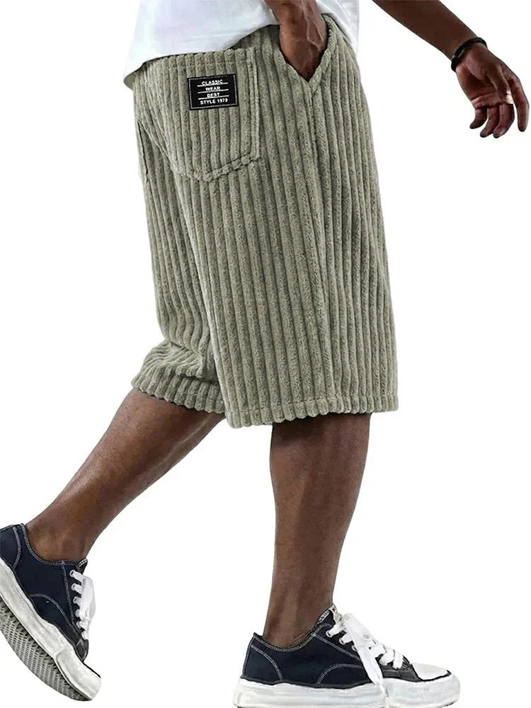 Andre | Comfortabele Ribgebreide Vrijetijdsshorts