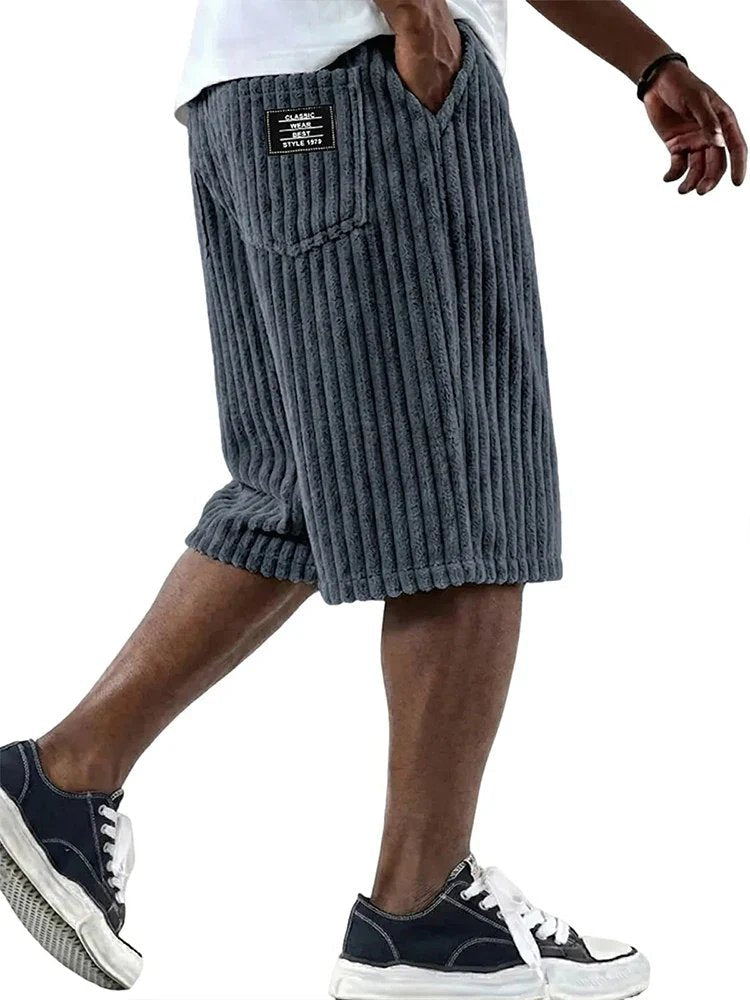 Andre | Comfortabele Ribgebreide Vrijetijdsshorts