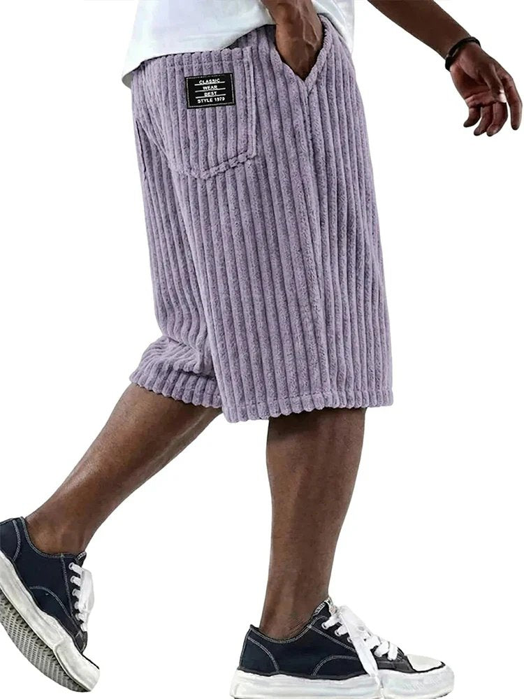 Andre | Comfortabele Ribgebreide Vrijetijdsshorts