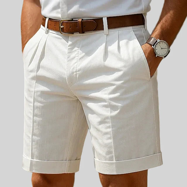 Cazel | Zomer Chino Short met Plooien (Tijdelijk 1+1 GRATIS!)
