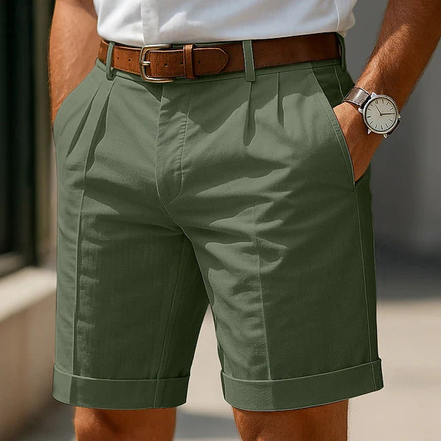 Cazel | Zomer Chino Short met Plooien (Tijdelijk 1+1 GRATIS!)