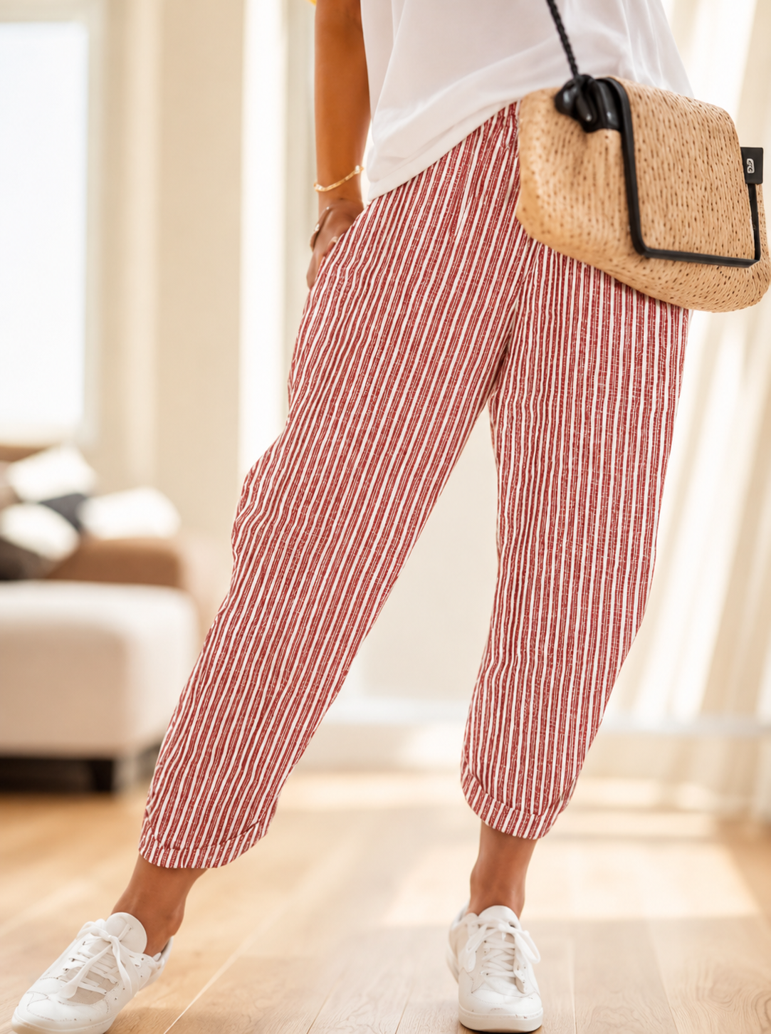 Fleur | Gestreepte Broek