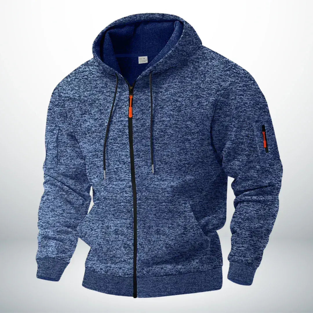 Hans | Vest met Capuchon en Mouwzak