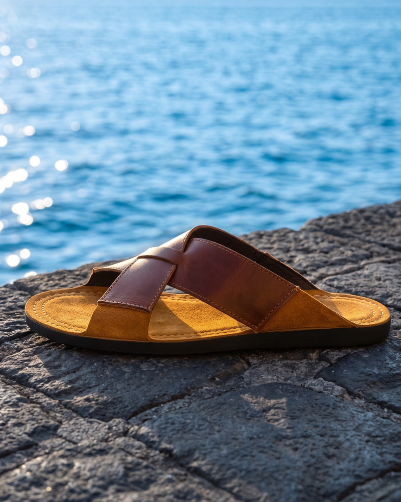 Scirocco | Leren Slide