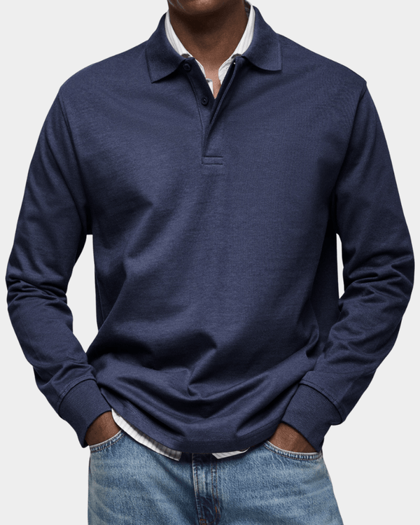 Van Straaten™ Kairo Comfort Longsleeve Polo