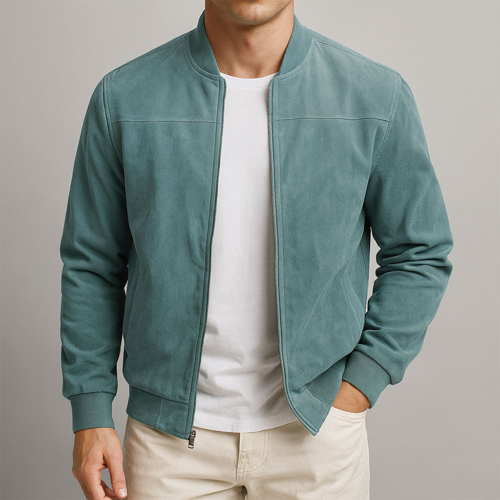 Van Straaten™ Kaltor Suede Luxe Herenjas