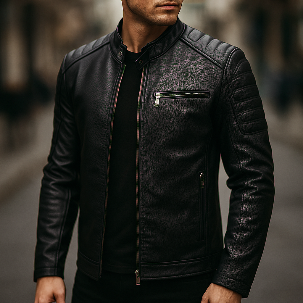 Theo | Leren Jas