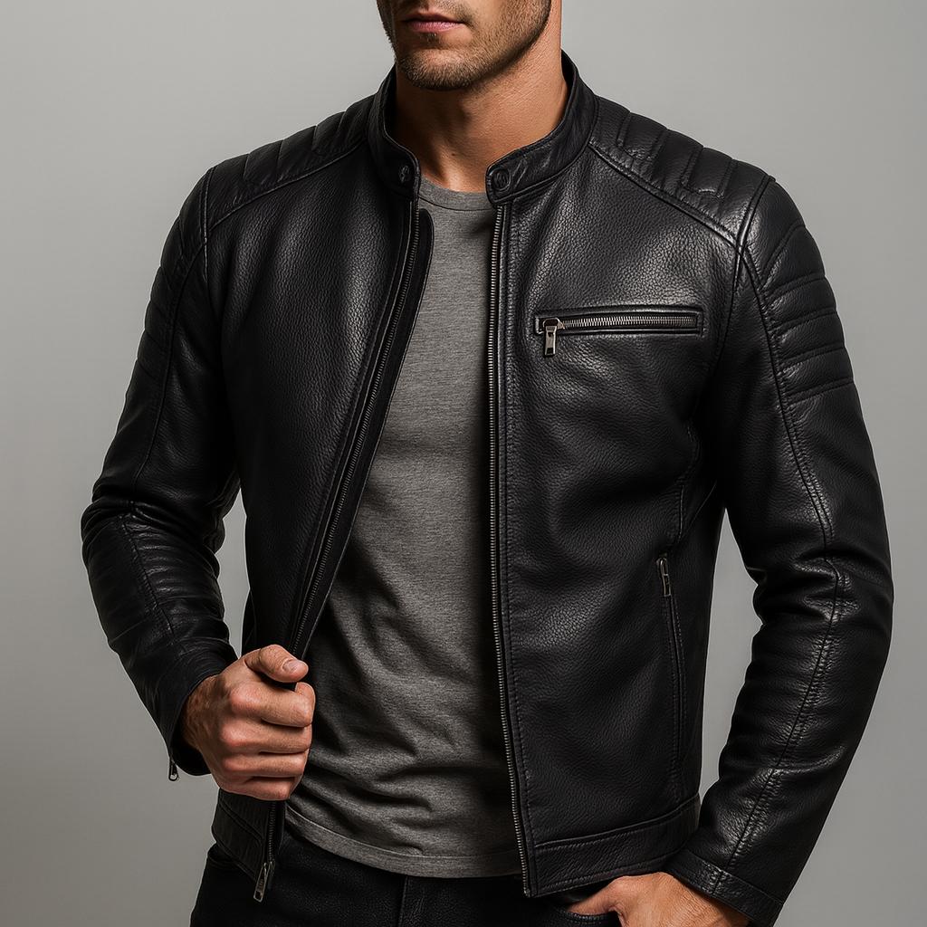 Theo | Leren Jas