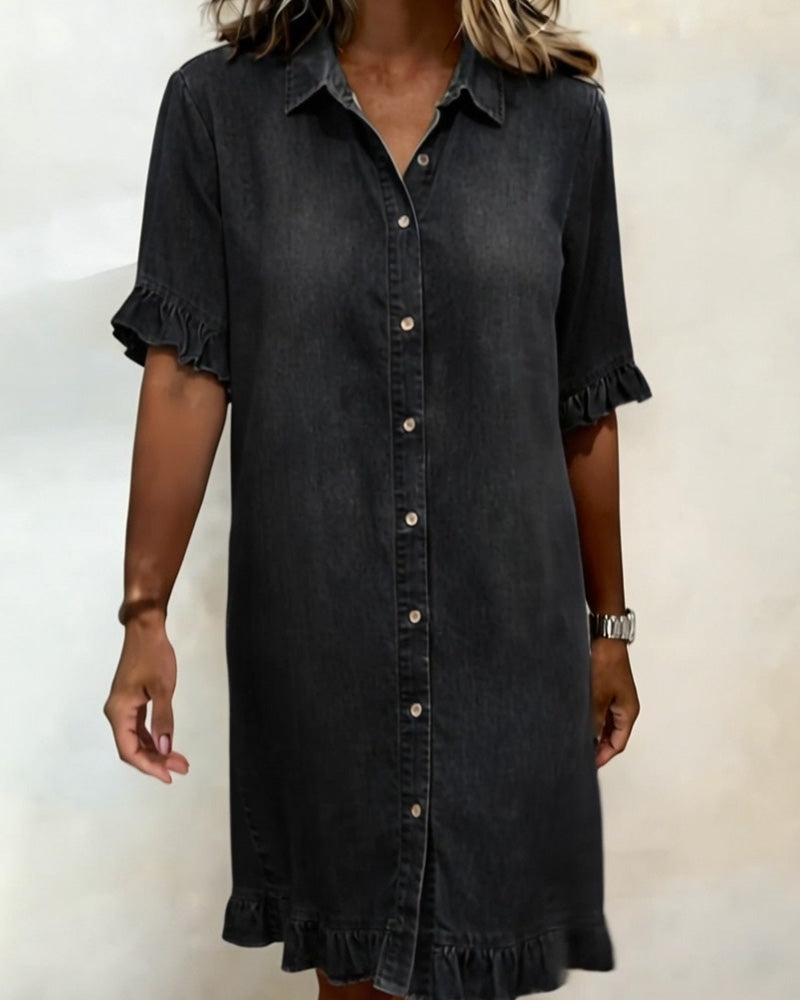 Van Straaten Liora Denim Jurk