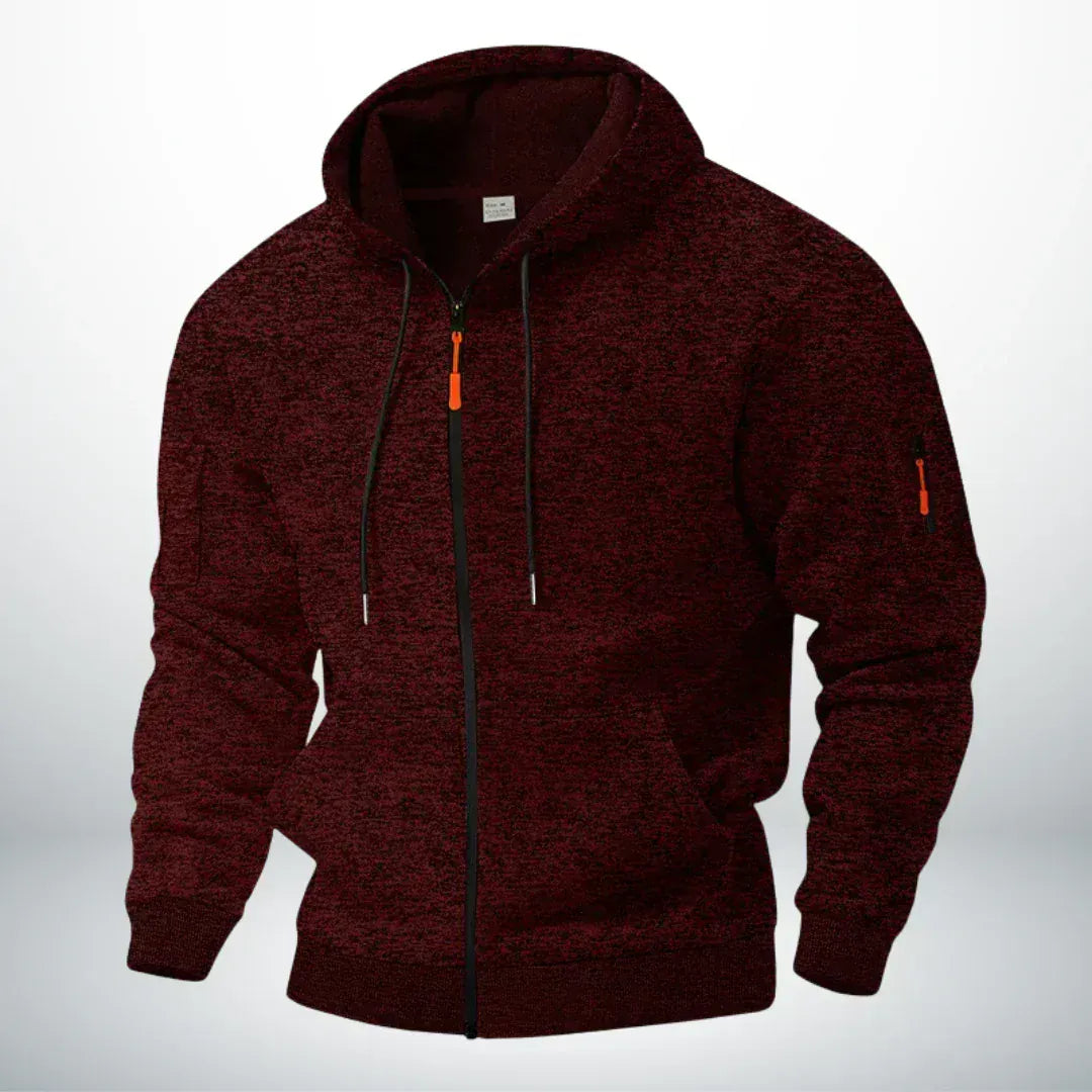 Hans | Vest met Capuchon en Mouwzak